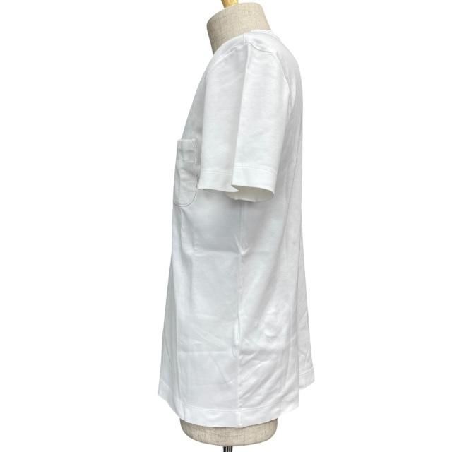 Louis Vuitton Ca36929 T-shirt Short Sleeve Top Cut And Sewn Cotton Logo White