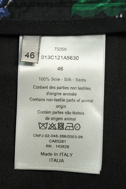 Dior 013c121a5630 Silk Half Pants With Flower Pattern Men's 46