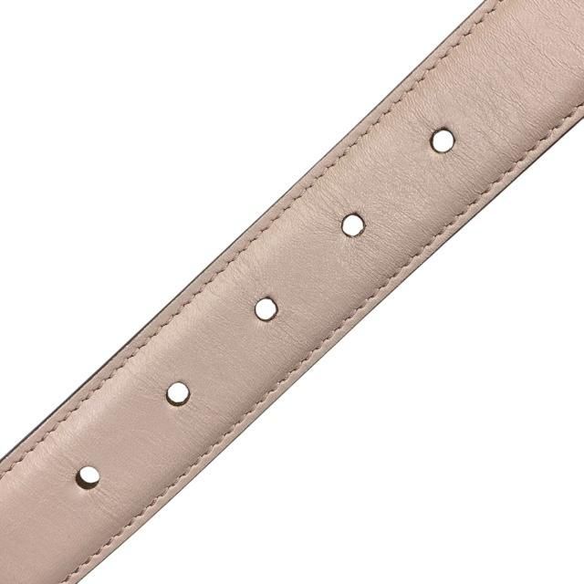 Gucci 391271 Belt Accessories Small Reversible GG Supreme Canvas Leather Pink