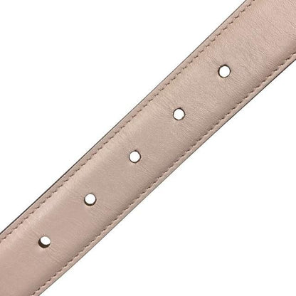 Gucci 391271 Belt Accessories Small Reversible GG Supreme Canvas Leather Pink