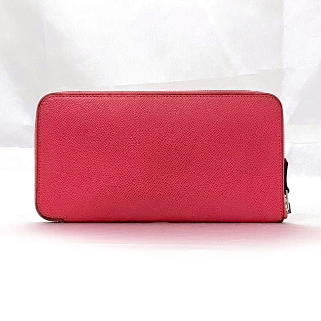 Hermes Round Zipper Long Wallet Azap Silk Quinn F22180