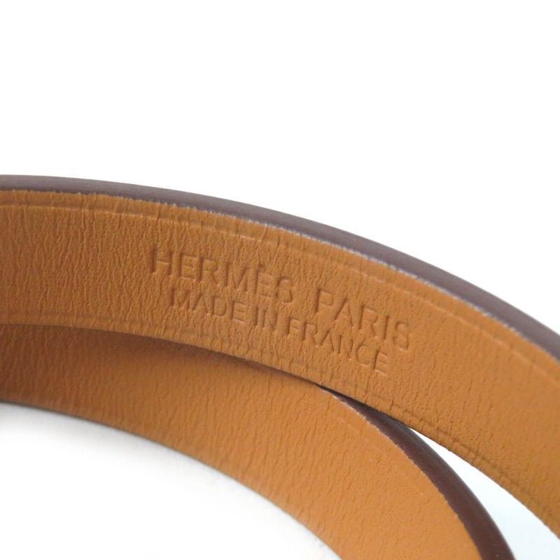 Hermes Mini Kelly Dubreuil Lucky Daisy Bangle Bracelet Vorsoft Green Ivory