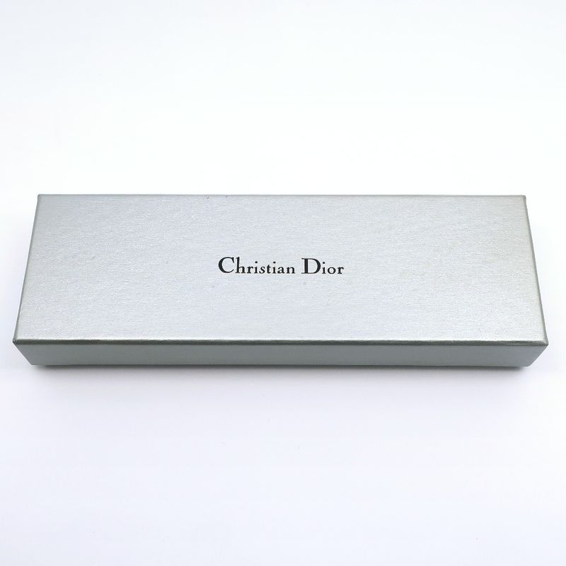 [dior] Christian Dior CD Metal Silver Ladies 3.6g Necklace