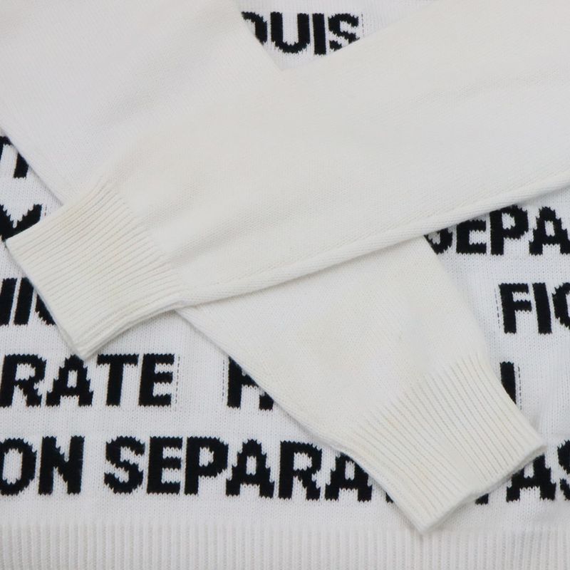 Louis Vuitton Letters Set Rm212m USO Hln06w White Long Sleeve Cool