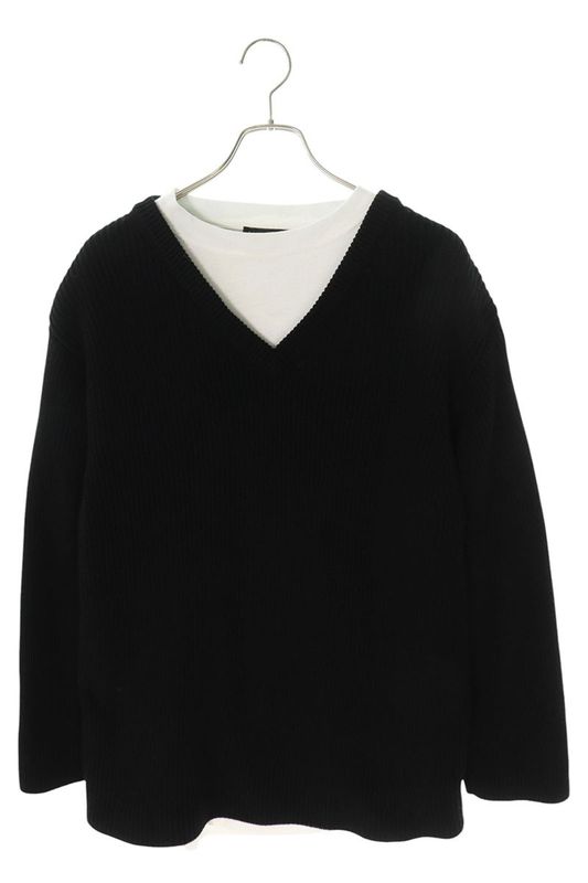 Balenciaga 678555 T3218 T-shirt Layered Knit Men 1