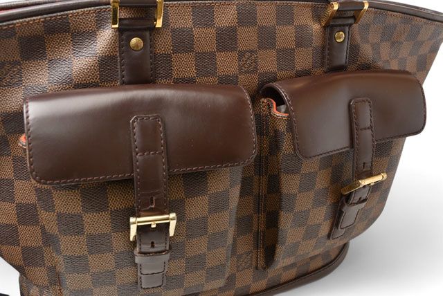 Louis Vuitton Tote Bag Shoulder Bag A4 Louis Vuitton Bag Damier Manosque GM