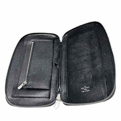 Louis Vuitton Taiga Organizer Athol M30652 Round Zipper Long Wallet For Men