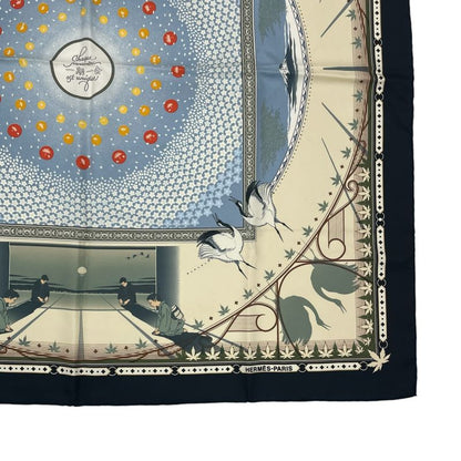 Hermes Carre 90 Chaque Rencontre EST Unique Once-in-a-lifetime Scarf Bird