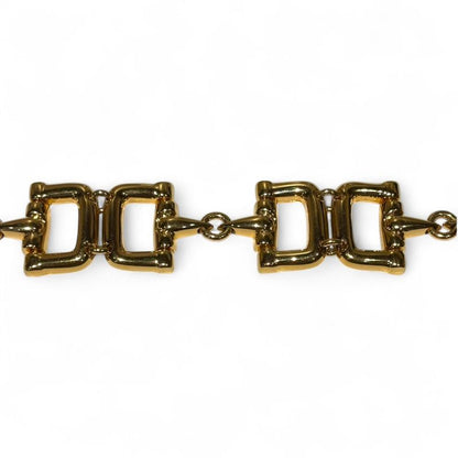 Gucci OLD Vintage Tom Ford Period Horsebit Bracelet Unisex Gold FREE