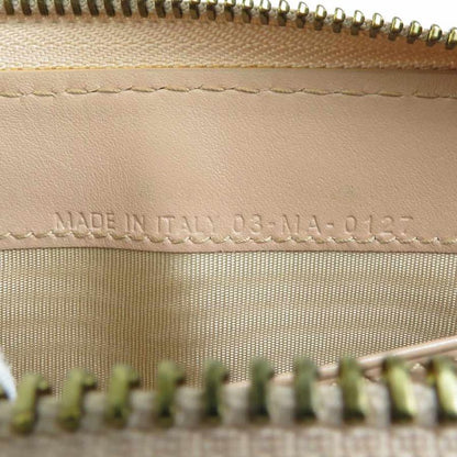 Christian DIOR Round Zipper Long Wallet