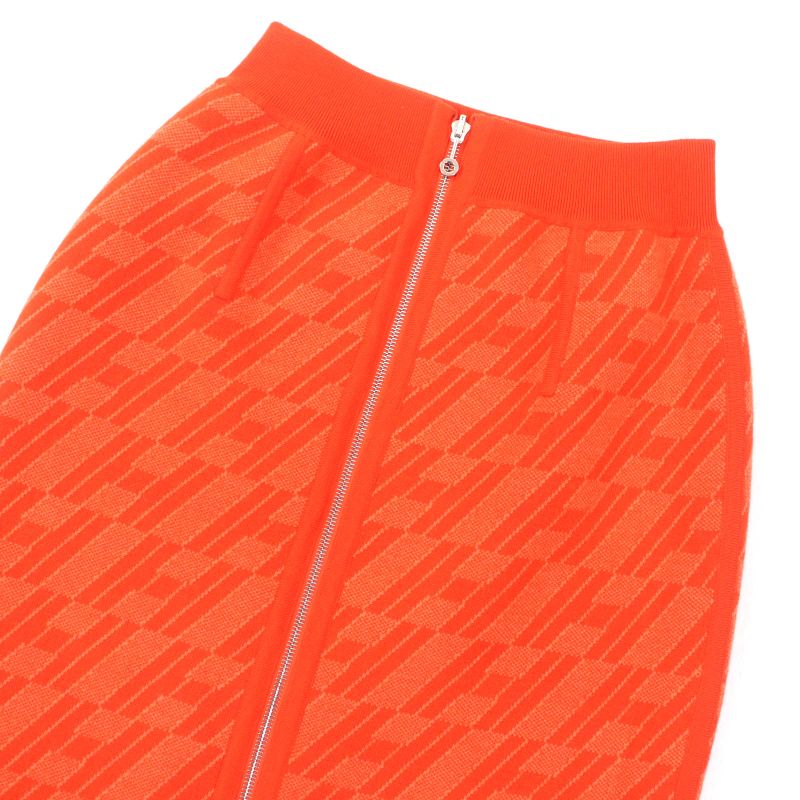 Hermes 23AW 3h2300d2 Cashmere Blend Silver Hardware Reversible Bias H Pattern/no