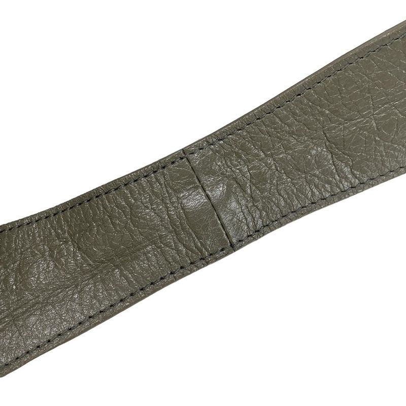 Balenciaga Shoulder Bag Super Busy Small Thing Bag 702167 Khaki Lambskin