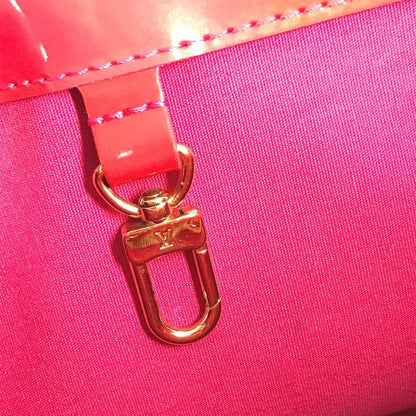 Louis Vuitton Handbag Wilshire Bluebird M93643 Monogram Vernis Rose Pop Pink