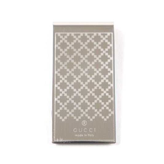 Gucci Diamante Bill Clip With Logo Bill Clip Money Clip Silver