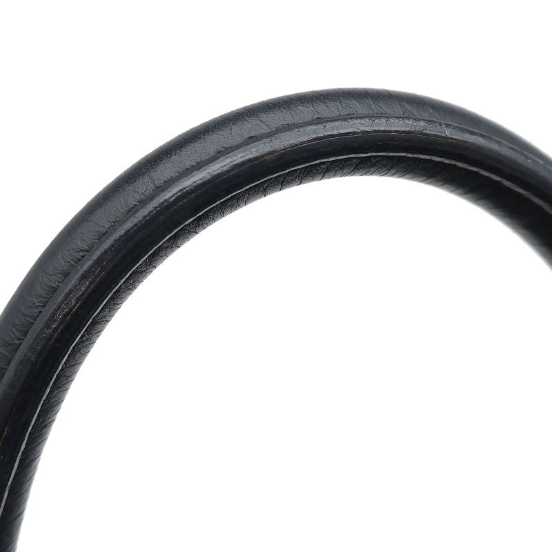 Hermes Handbag Birkin 35 Togo Black Matte Silver Hardware Black D Engraved