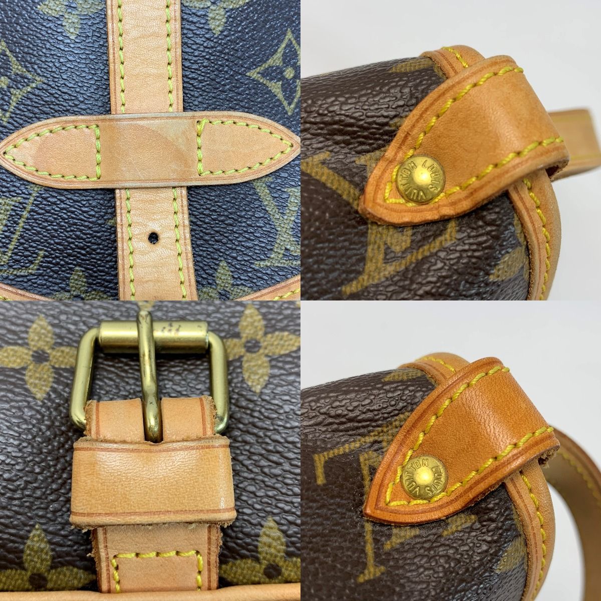 Louis Vuitton Monogram Saumur M42256 Bag Shoulder Bag