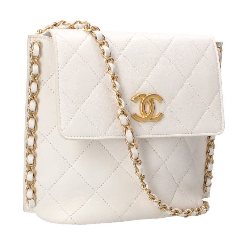 Chanel Lambskin Chain Shoulder Bag For Men