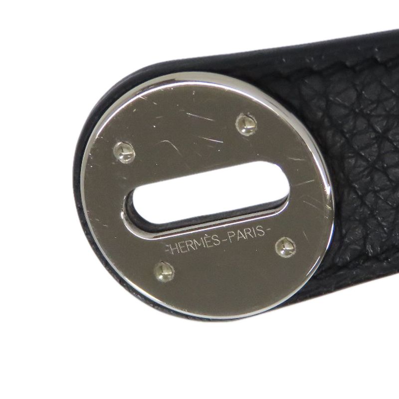 Hermes Lindy 30 Silver Hardware Handbag Taurillon Women