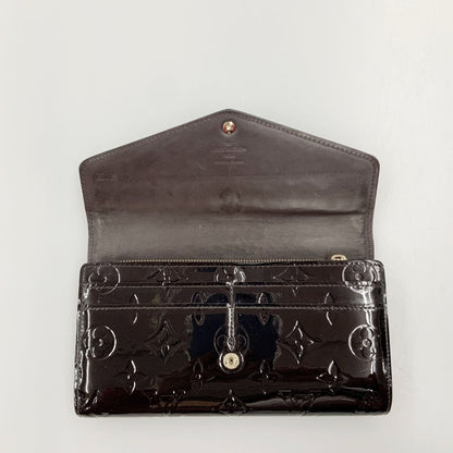 Louis Vuitton Monogram Vernis Portefeuille Sara Bifold Long Wallet M90152