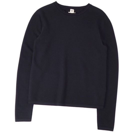 Hermes Knitted Sweater Pullover Cotton Silk