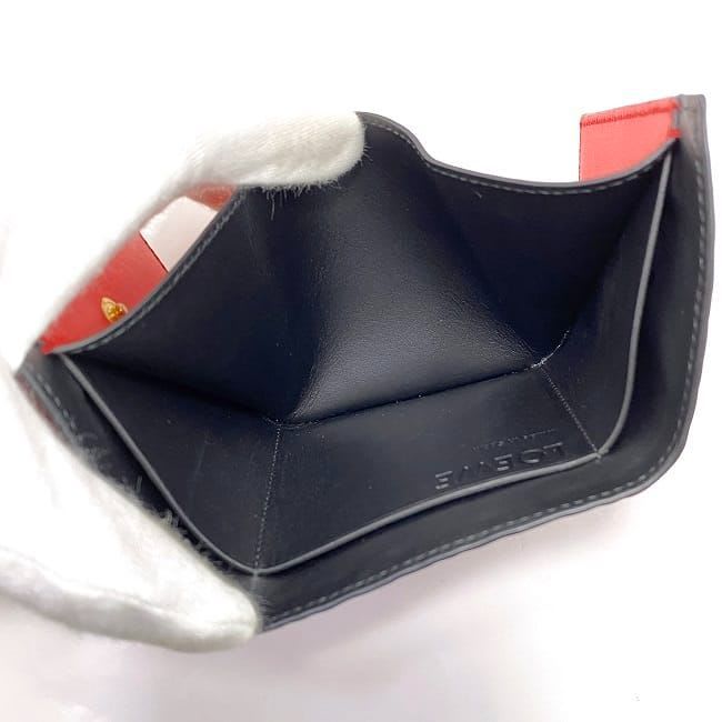 Loewe Trifold Wallet Red Anagram 107.55 S26
