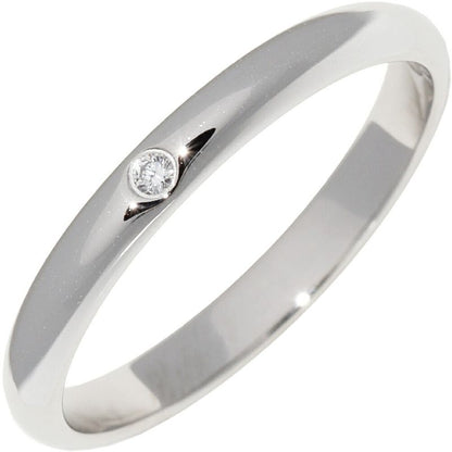 Cartier Ring Pt950 Diamond 1P (001ct) Classic Wedding Ring 1895 Wedding Ring