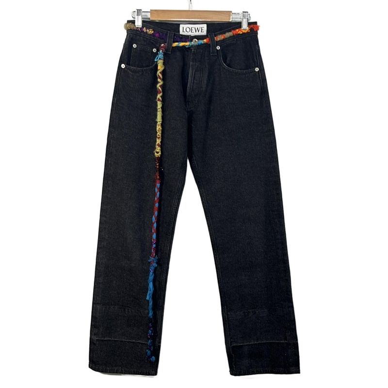 Loewe Jeans Size 34 S Women's - Dark Navy Full Length