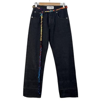 Loewe Jeans Size 34 S Women's - Dark Navy Full Length