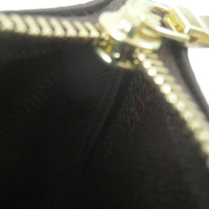 Louis Vuitton N62658 Card Key Case Pochette Cles Damier Canvas Coin Case Brown
