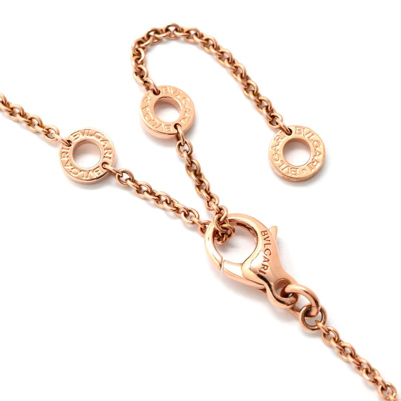 Bvlgari Bvlgari Necklace B-Zero1 Legend Necklace 18k Pink Gold Ceramic Pink