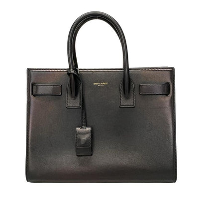 Saint Laurent Paris Handbag Sac De Jour Baby 421859 Black Leather