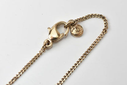 Chanel Necklace Pendant Chain Ladies Marine Motif