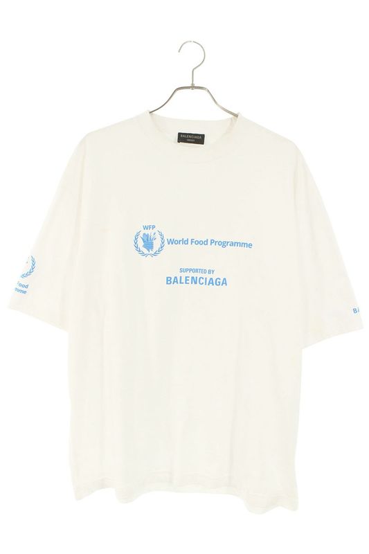 Balenciaga 612966 Tmvl2 WFP Logo T-shirt Men's XL