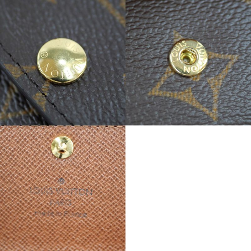 Louis Vuitton Monogram Multicles 6 6-series Key Case M62630 Brown RFID