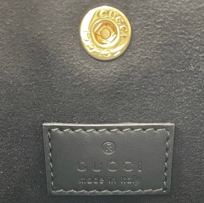 Gucci 2 Way Bag Super Mini Bag Black Now Line