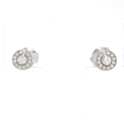 Tiffany & Co Earrings Sir Cles Set Mini Pt950 X Diamond Central Diamond Approx