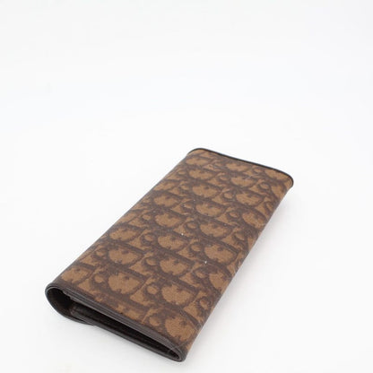 Christian DIOR Long Wallet Brand Wallet With Zipper