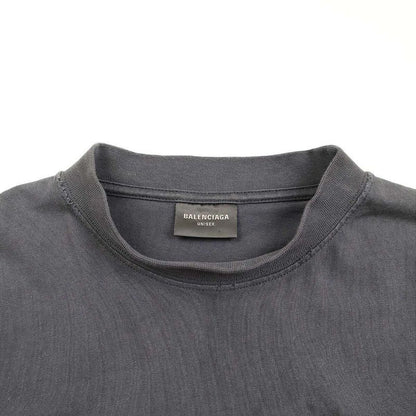 Balenciaga 23aw Be Kind Tee Oversize D T-Shirt 739028 Tpvd5 Charcoal 3