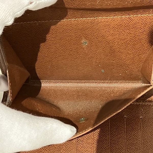 Louis Vuitton Monogram Porte-tresor Etui Papier M61202 Trifold Wallet Unisex