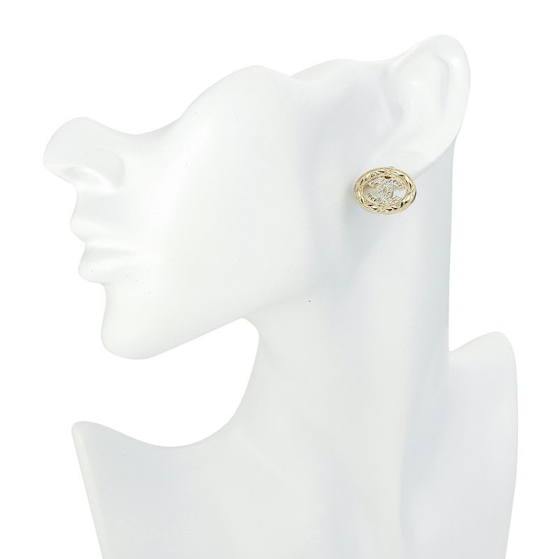 Chanel Earrings Stud Earrings Gold/silver