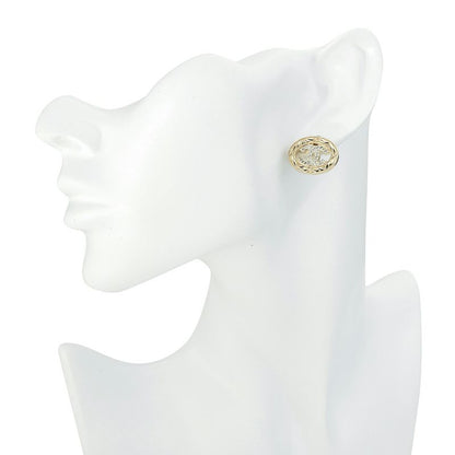 Chanel Earrings Stud Earrings Gold/silver