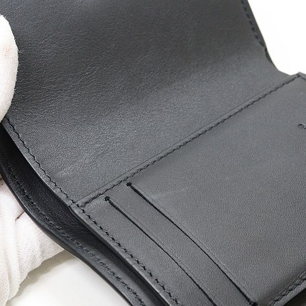 Louis Vuitton Victor Wallet Monogram Shadow Leather Black M12635 Trifold