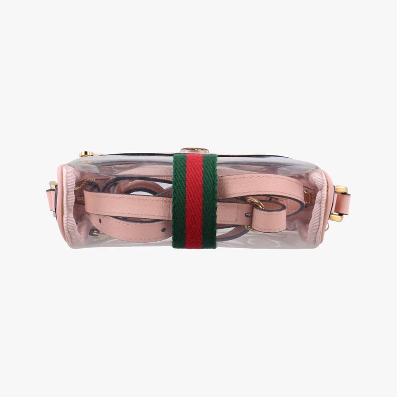 Gucci Ophidia Pink And Multicolor PVC And Leather 517350