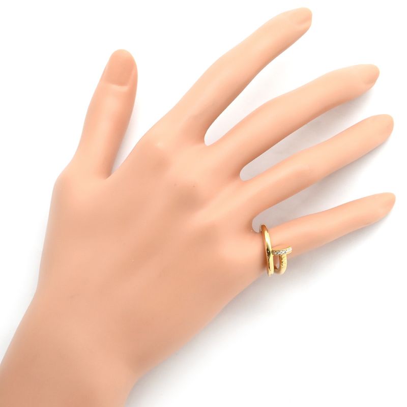 Cartier Ring Juste Un Clou Diamond 18k Yellow Gold Diamond Yellow Gold #47