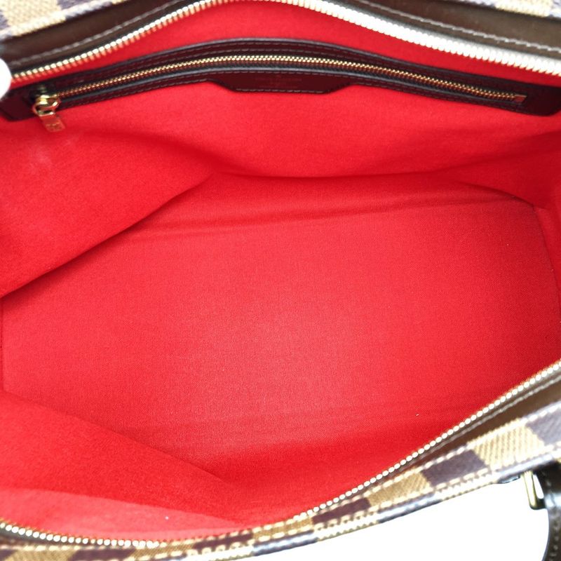 Louis Vuitton N51119 Chelsea Shoulder Bag Tote Bag Damier Canvas Ebène Women