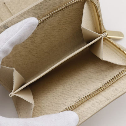 Louis Vuitton Portefeuille Joy N60030 Damier Azure Canvas Ladies Fold Wallet