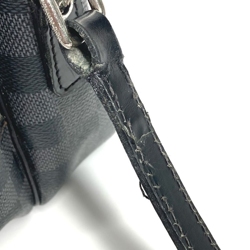 Louis Vuitton LEM Shoulder Bag N41446 Damier Graphite Canvas Black