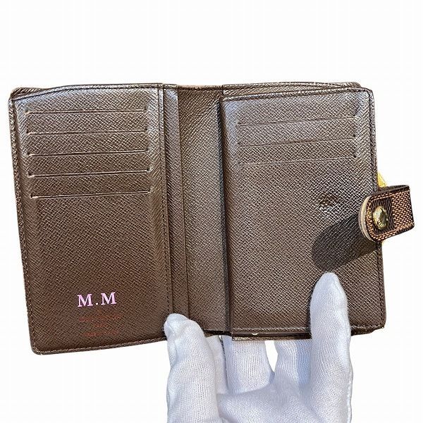 Louis Vuitton Damier Porte Monet Vieux Viennois N61664 Wallet Bifold Wallet