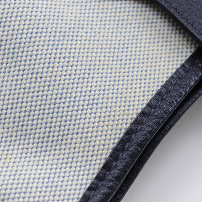 Hermes Rodeo Toile Ash Gray/navy Blue □C Ladies Shoulder Bag