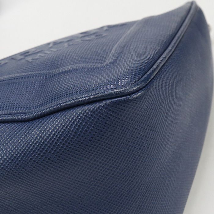 Prada Triangle 2vh155 Crossbody Shoulder Bag Leather Men's